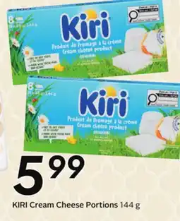 Sobeys KIRI Cream Cheese Portions offer