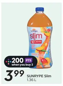 Sobeys SUNRYPE Slim offer