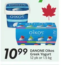 Sobeys DANONE Oikos Greek Yogurt offer