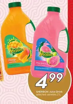 Sobeys SHERBON Juice Drink offer