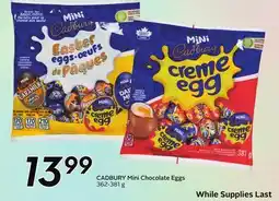 Sobeys CADBURY Mini Chocolate Eggs offer