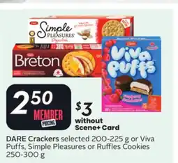 Sobeys DARE Crackers offer