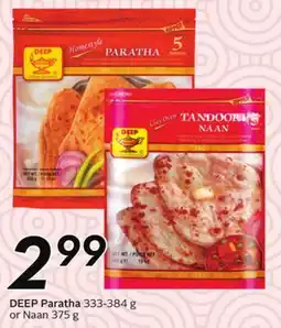 Sobeys DEEP Paratha offer
