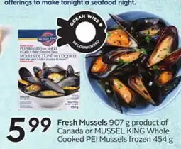 Sobeys Fresh Mussels offer