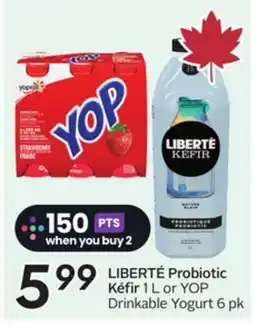 Sobeys LIBERTÉ Probiotic Kéfir offer