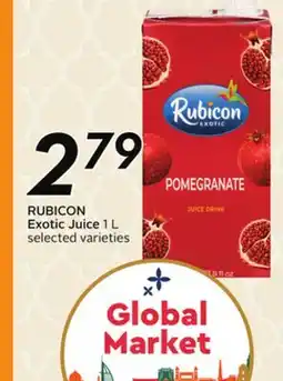 Sobeys RUBICON Exotic Juice offer