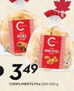 Sobeys COMPLIMENTS Pita offer