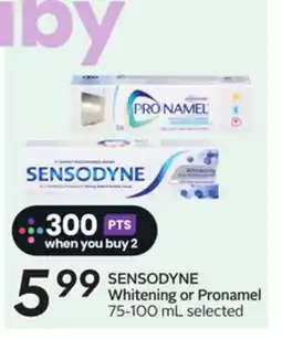 Sobeys SENSODYNE Whitening or Pronamel offer