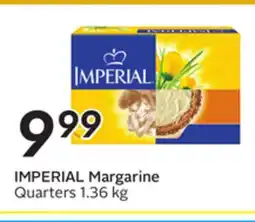 Sobeys IMPERIAL Margarine Quarters offer