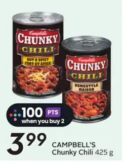 Sobeys CAMPBELL'S Chunky Chili offer