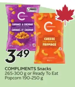 Sobeys COMPLIMENTS Snacks offer