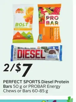 Sobeys PERFECT SPORTS Diesel Protein Bars offer
