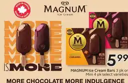 Sobeys MAGNUM Ice Cream Bars offer