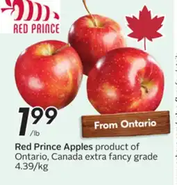 Sobeys Red Prince Apples offer
