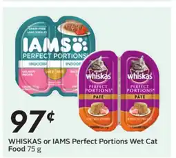 Sobeys WHISKAS or IAMS Perfect Portions Wet Cat Food offer
