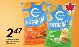 Sobeys COMPLIMENTS Extraaa! Flavour Chips offer
