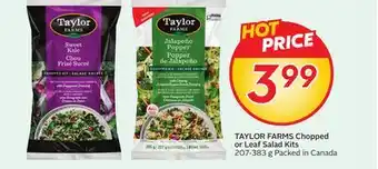 Sobeys TAYLOR FARMS Chopped or Leaf Salad Kits offer