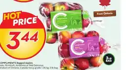 Sobeys COMPLIMENTS Bagged Apples offer