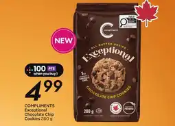 Sobeys COMPLIMENTS Exceptional Chocolate Chip Cookies offer