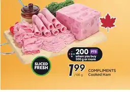 Sobeys COMPLIMENTS Cooked Ham offer