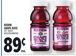 Metro KEDEM GRAPE JUICE offer