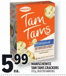 Metro MANISCHEWITZ TAM TAMS CRACKERS offer