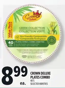 Metro CROWN DELUXE PLATES COMBO offer
