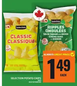 Food Basics SELECTION POTATO CHIPS offer