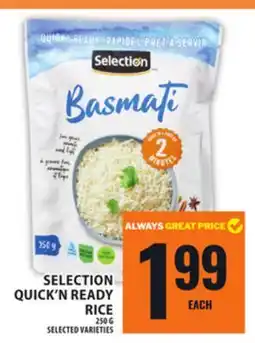 Food Basics SELECTION QUICK'N READY RICE offer