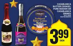 Food Basics CASABLANCA BUTTER COOKIES, PURE HEAVEN OR CASABLANCA DRINKS offer