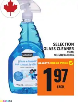 Food Basics SELECTION GLASS CLEANER offer