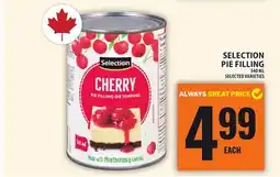 Food Basics SELECTION PIE FILLING offer