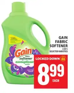 Food Basics GAIN FABRIC SOFTENER offer