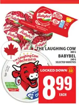Food Basics THE LAUGHING COW 400G BABYBEL 240G offer