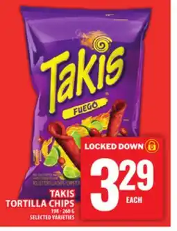 Food Basics TAKIS TORTILLA CHIPS offer