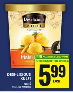 Food Basics DESI-LICIOUS KULFI offer