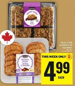 Food Basics SELECTION COOKIES OR SQUARES offer