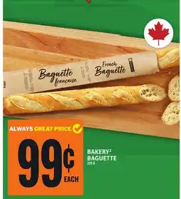 Food Basics BAKERY2 BAGUETTE offer