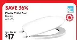 Home Hardware Plastic Toilet Seat offer