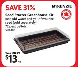 Home Hardware Seed Starter Greenhouse Kit offer