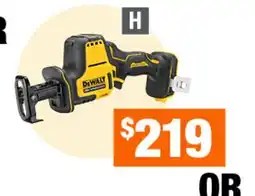 Home Depot Atomic brushless compact reciprocating offer