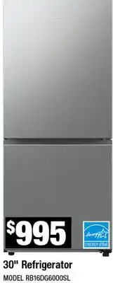 Home Depot 30 Refrigerator offer