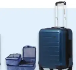 Walmart 4-Piece Carry-on Hardside Luggage Set offer