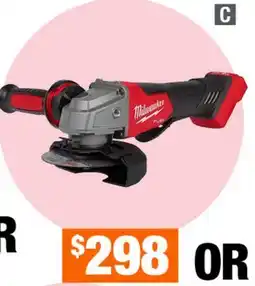 Home Depot 4-1/2/5 grinder offer