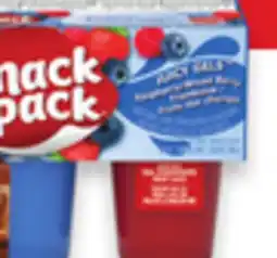 Walmart Snack Pack 4-pack offer