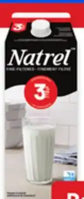 Walmart Natrel Fine-Filtered Milk offer