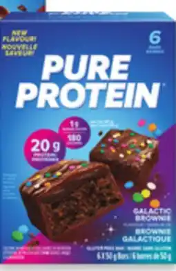 Walmart Pure Protein bars offer