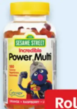 Walmart Sesame Street multivitamin offer