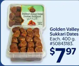 Walmart Golden Valley Sukkari Dates offer