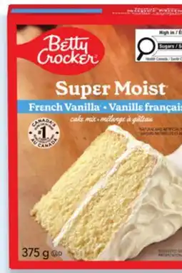 Walmart Betty Crocker Super Moist French vanilla cake mix offer